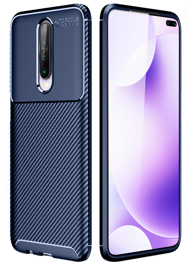 Xiaomi Poco X2, Redmi K30 (6.67 inch) Back Cover | Aramid Fiber Series, Blue
