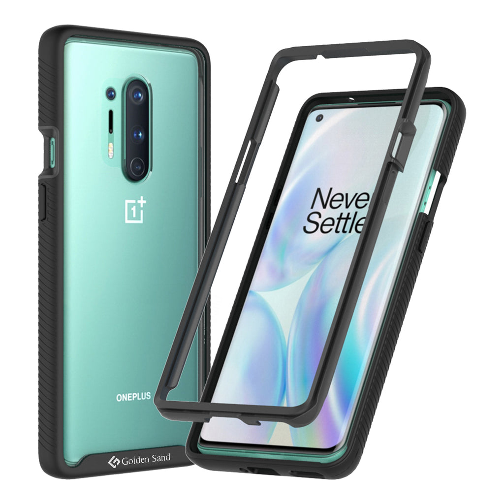 Back Cover, Drop Tested, TPU (Rubber), black, full body pro, ₹500 - ₹699, PolyCarbonate (Plastic), Ultra Protection, oneplus, oneplus 8 Pro, , Transparent