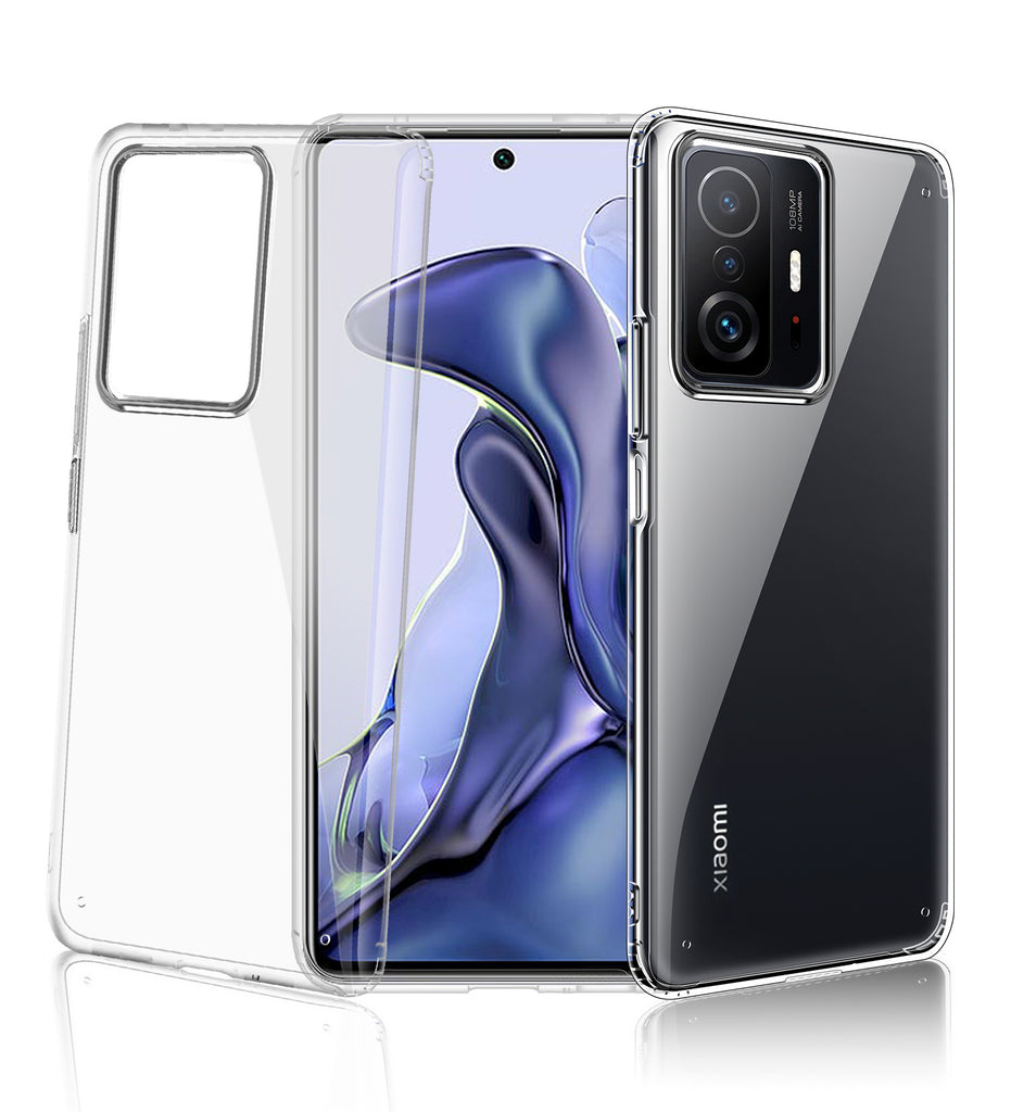 Xiaomi 11T 5G, Xiaomi 11T Pro 5G (6.67 inch) Back Cover | Ice Crystal Series, Crystal Clear