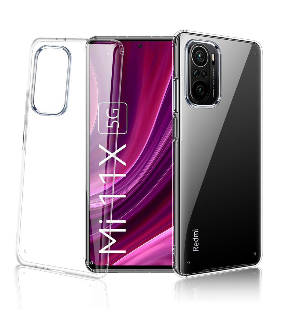 Xiaomi Mi 11X 5G, Xiaomi Mi 11X Pro 5G (6.67 inch) Back Cover | Ice Crystal Series, Crystal Clear