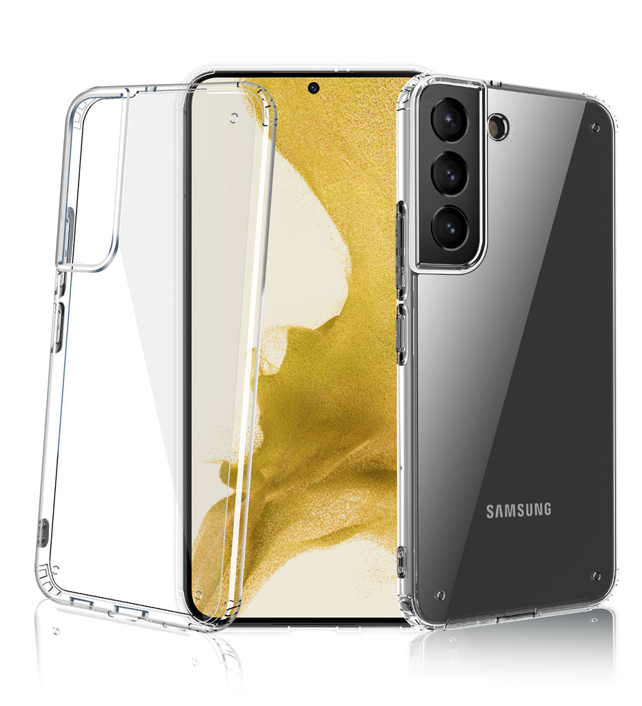 Samsung Galaxy S22+ Plus 5G (6.6 inch) Back Cover | Ice Crystal Series, Crystal Clear