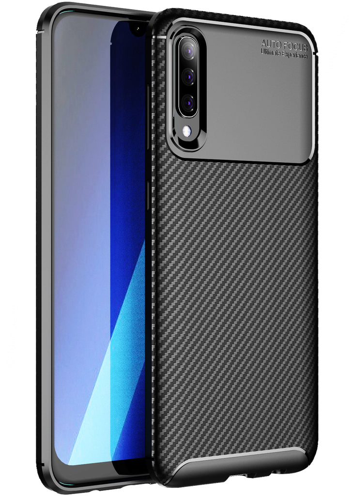 Samsung Galaxy A50s, A50, A30s (6.4 inch) Back Cover | Aramid Fiber Series, Black