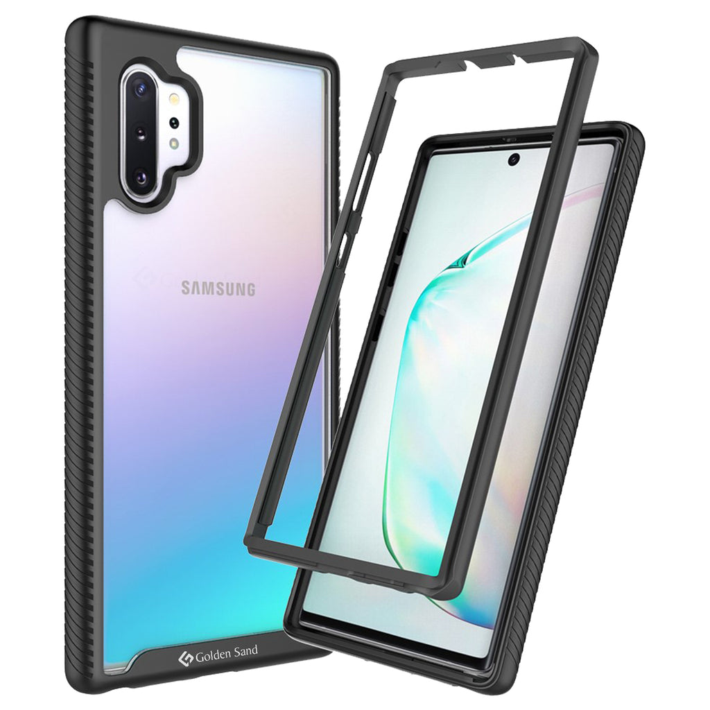 Back Cover, Drop Tested, TPU (Rubber), black, full body pro, ₹500 - ₹699, PolyCarbonate (Plastic), Ultra Protection, note 10 plus, , samsung, Transparent