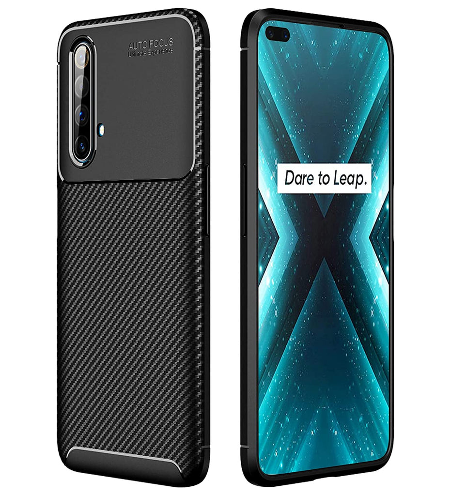 Realme X3, Realme X3 Super Zoom (6.6 inch) Back Cover | Aramid Fiber Series, Black
