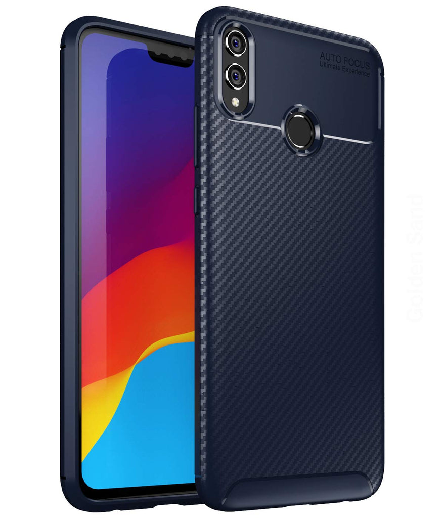 Honor 8X (6.5 inch) Back Cover | Aramid Fiber Series, Blue