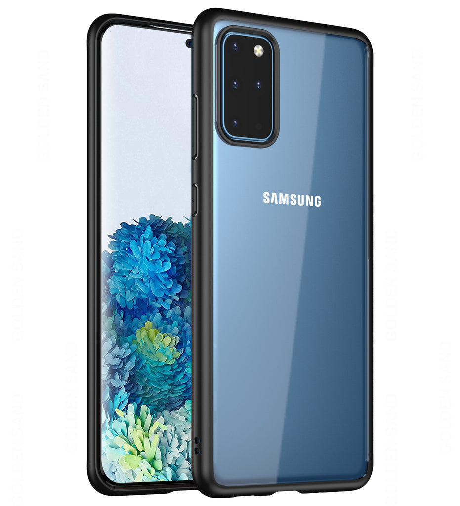 Back Cover, Drop Tested, TPU (Rubber), black, , s20 plus, samsung, Simply Clear, ₹500 - ₹699, PolyCarbonate (Plastic), Slim Design, Transparent