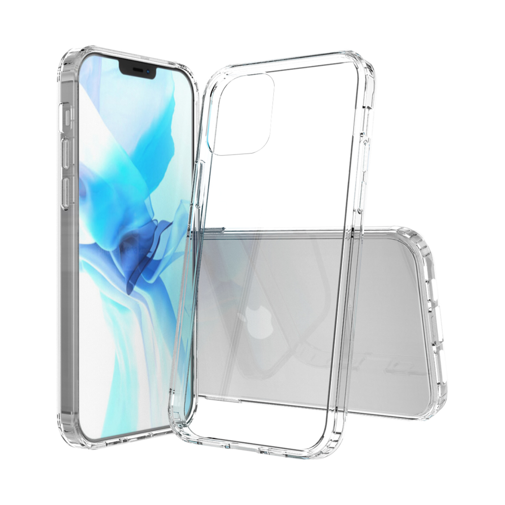 Golden Sand Just Clear Hybrid Series Back Case Cover for  Apple iPhone 12