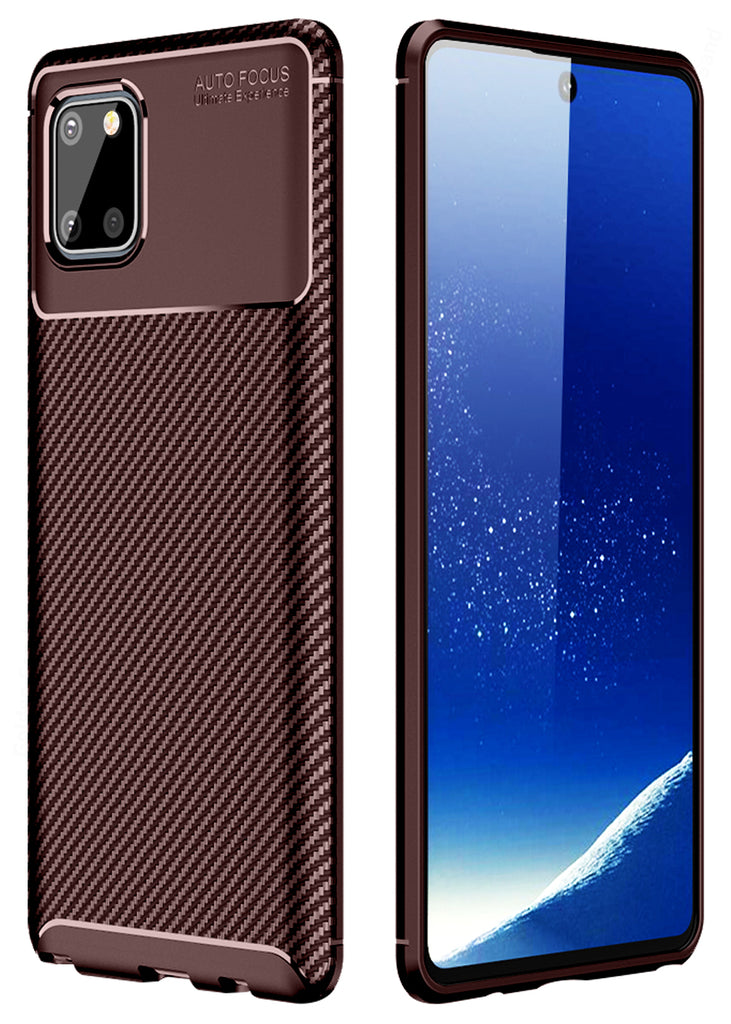 Samsung Galaxy Note 10 Lite (6.7 inch) Back Cover | Aramid Fiber Series, Brown