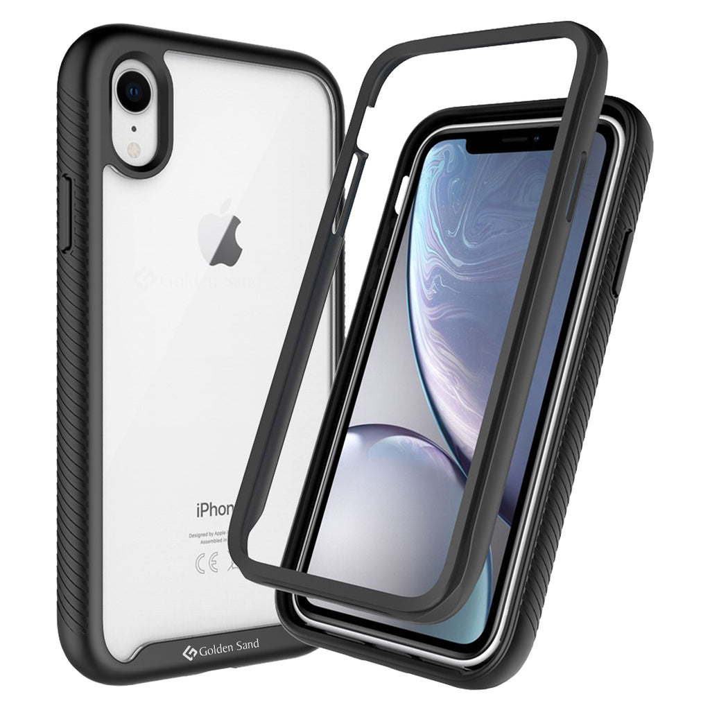 Apple, Back Cover, Drop Tested, TPU (Rubber), black, full body pro, ₹500 - ₹699, PolyCarbonate (Plastic), Ultra Protection, iphone XR, , Transparent
