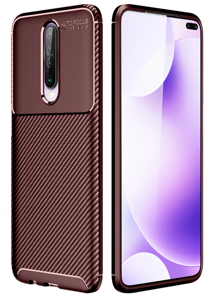 Xiaomi Poco X2, Redmi K30 (6.67 inch) Back Cover | Aramid Fiber Series, Brown