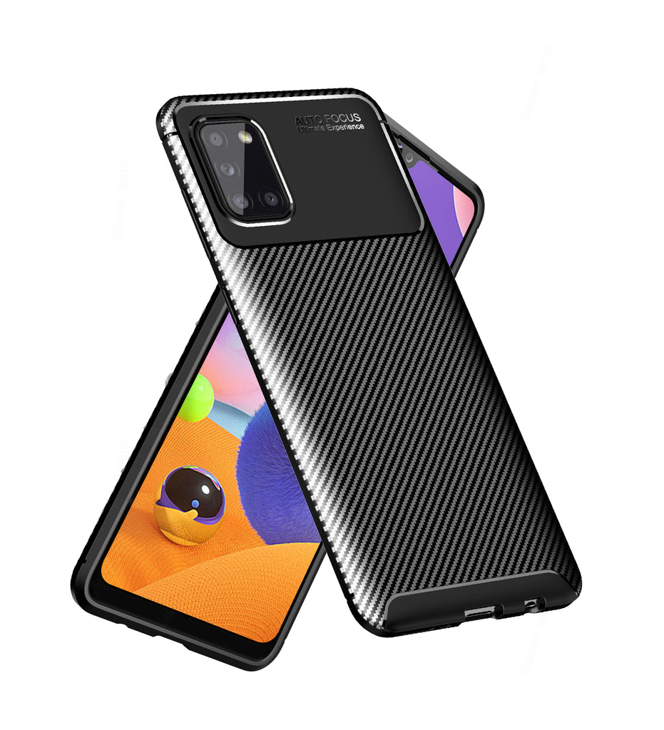 Samsung Galaxy A31 (6.4 inch) Back Cover | Aramid Fiber Series, Black