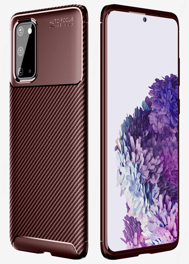 Samsung Galaxy S20 (6.2 inch) Back Cover | Aramid Fiber Series, Brown