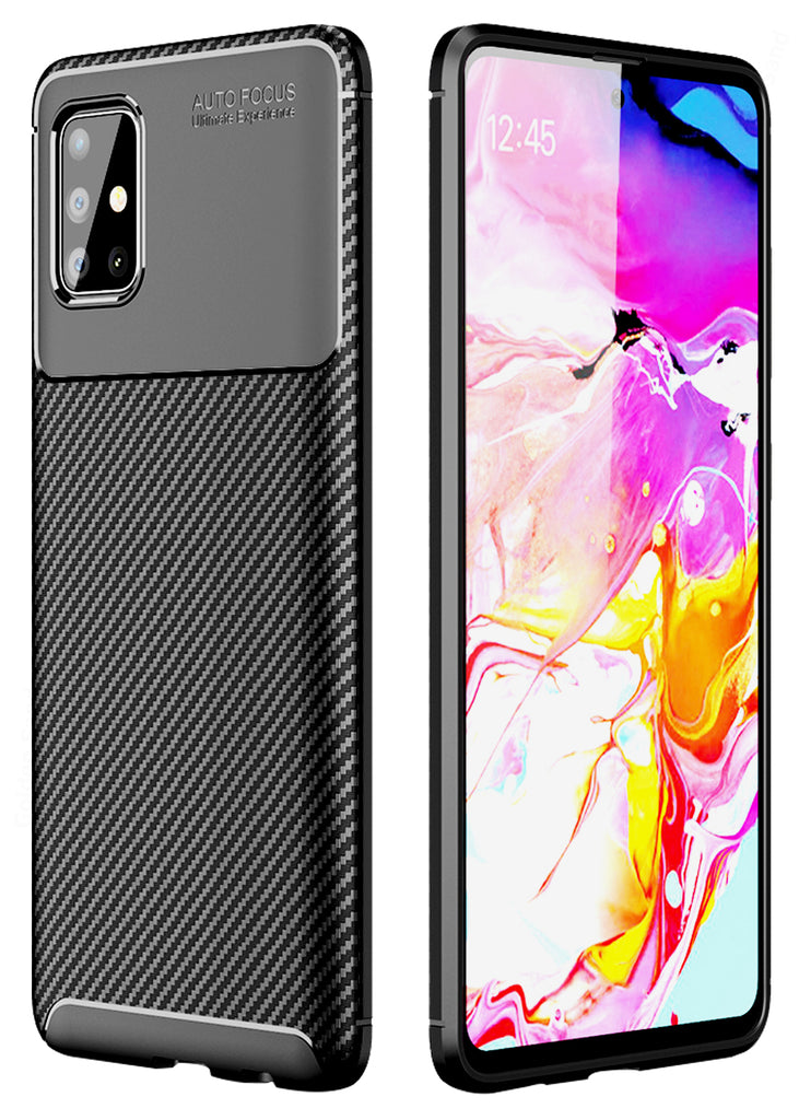 Samsung Galaxy A51 (6.5 inch) Back Cover | Aramid Fiber Series, Black