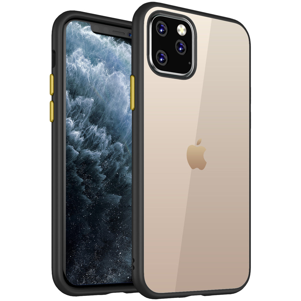 Apple, Back Cover, Drop Tested, TPU (Rubber), black, i phone 11 pro max, , Simply Clear, ₹500 - ₹699, PolyCarbonate (Plastic), Slim Design, Transparent