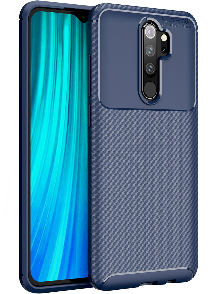 Xiaomi Redmi Note 8 Pro (6.53 inch) Back Cover | Aramid Fiber Series, Blue