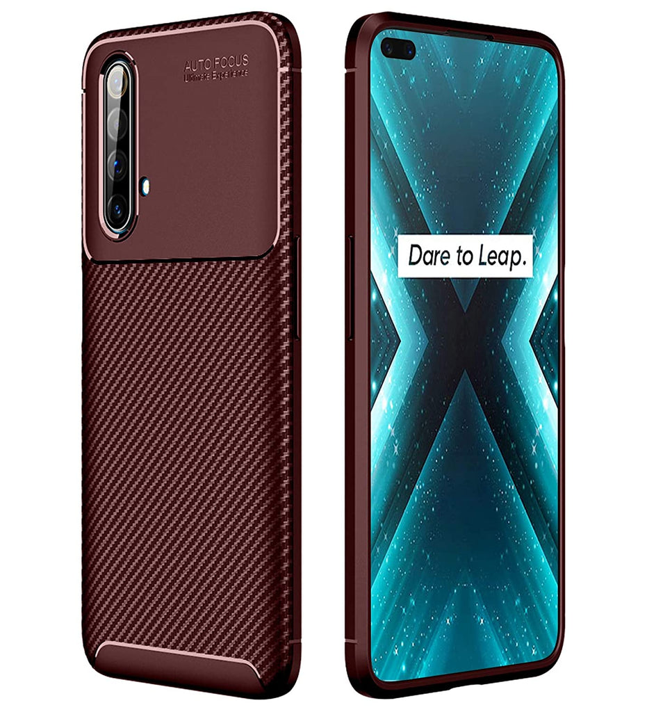 Realme X3, Realme X3 Super Zoom (6.6 inch) Back Cover | Aramid Fiber Series, Brown