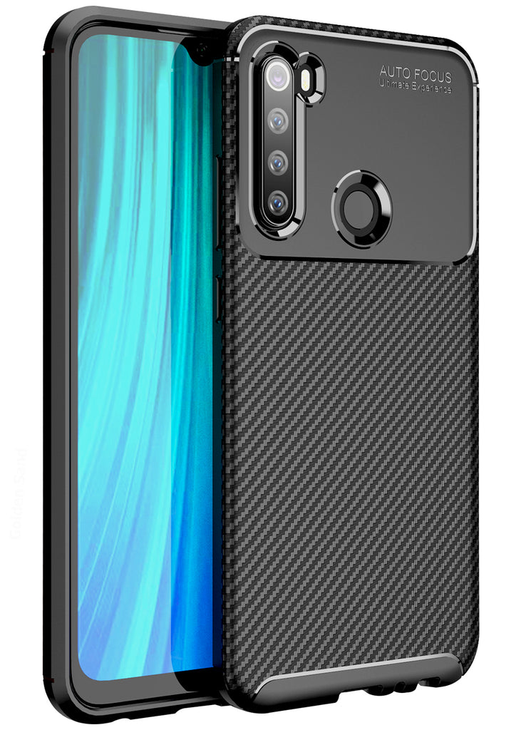 Xiaomi Redmi Note 8 (6.3 inch) Back Cover | Aramid Fiber Series, Black