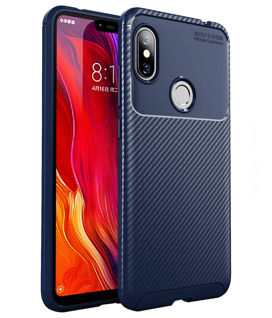 Redmi Note 6 Pro (6.26 inch) Back Cover | Aramid Fiber Series, Blue