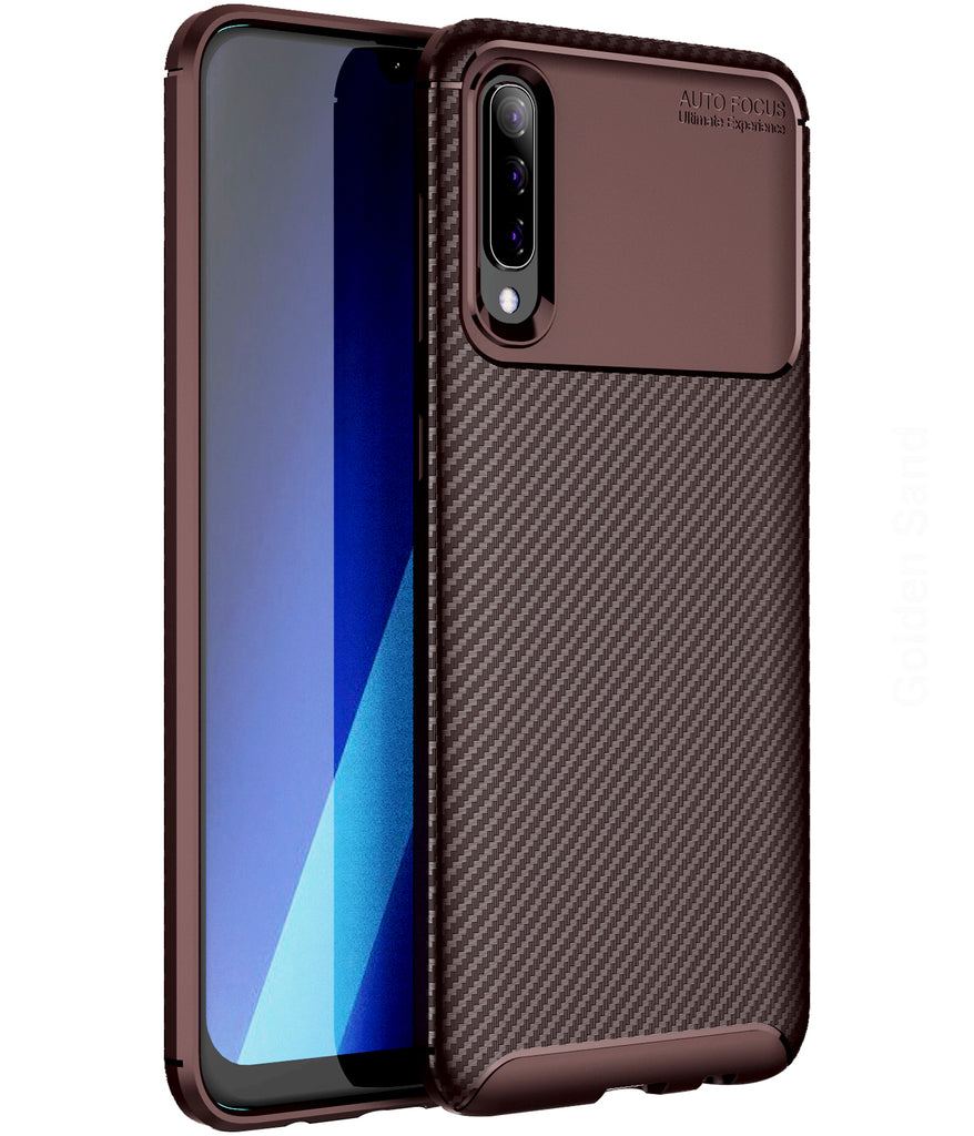 Samsung Galaxy A50s, A50, A30s (6.4 inch) Back Cover | Aramid Fiber Series, Brown