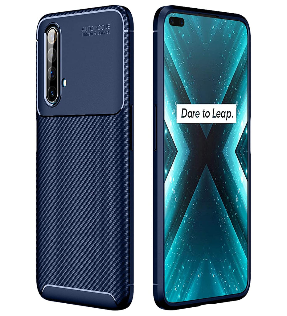 Realme X3, Realme X3 Super Zoom (6.6 inch) Back Cover | Aramid Fiber Series, Blue