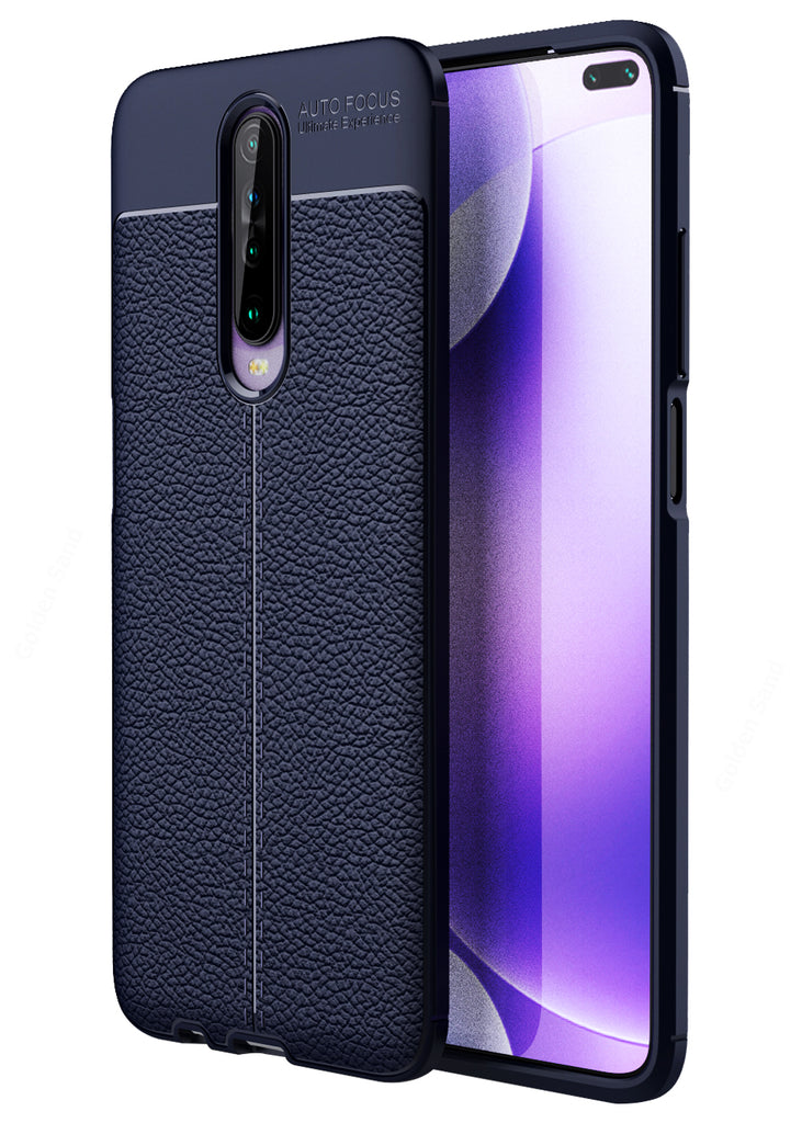 Xiaomi Poco X2, Redmi K30 (6.67 inch) Back Cover | Vegan Leather Series, Blue