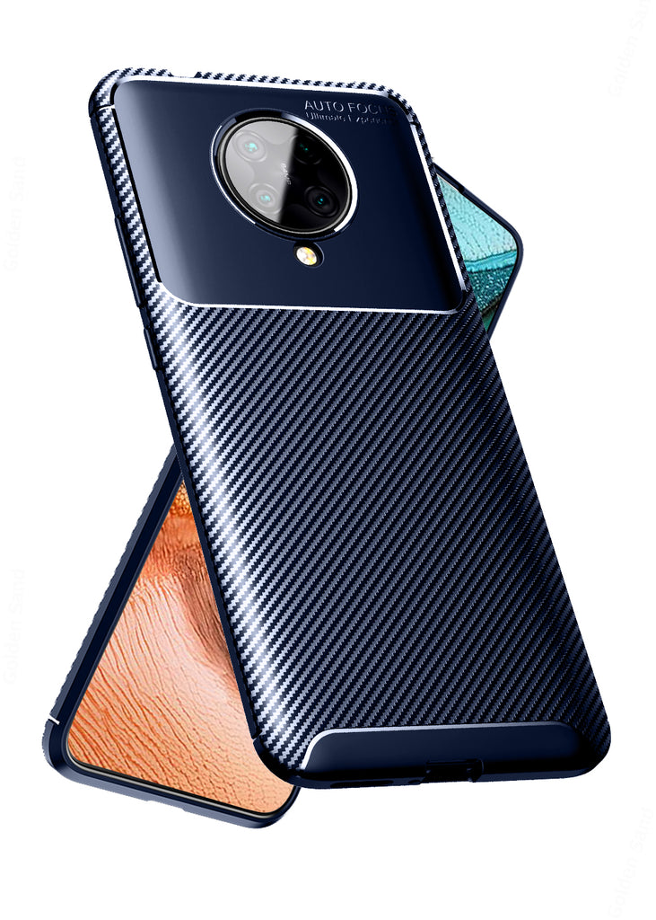 Xiaomi Poco F2 Pro (6.67 inch) Back Cover | Aramid Fiber Series, Blue