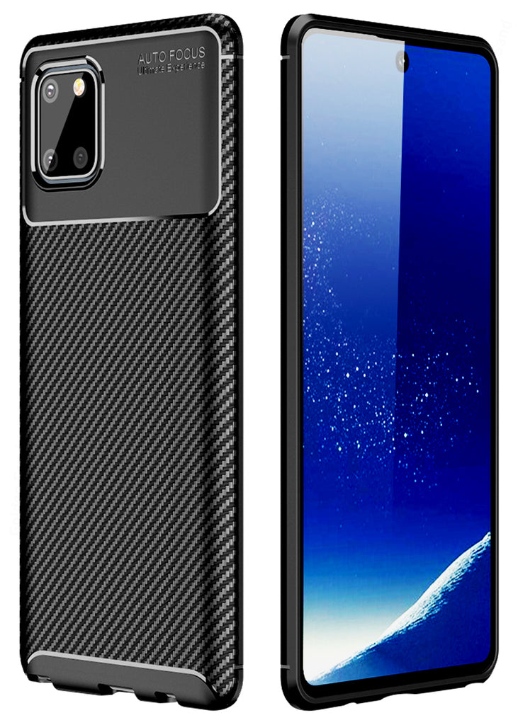 Samsung Galaxy Note 10 Lite (6.7 inch) Back Cover | Aramid Fiber Series, Black