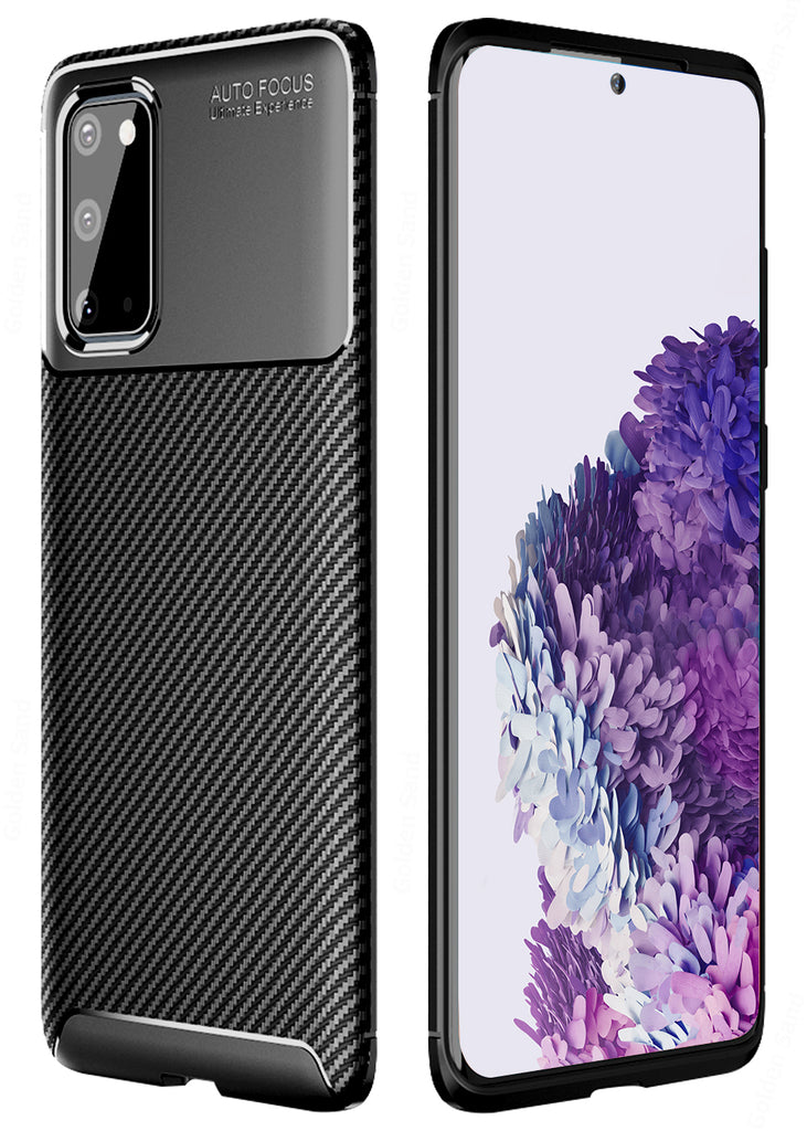Samsung Galaxy S20 (6.2 inch) Back Cover | Aramid Fiber Series, Black