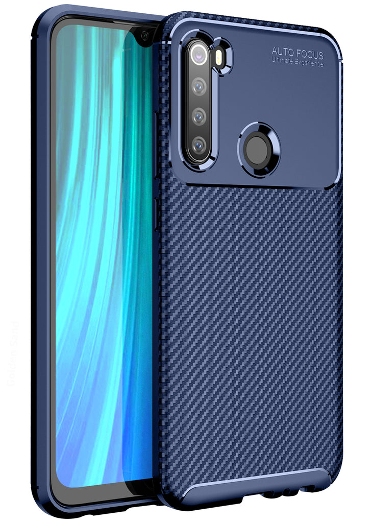 Xiaomi Redmi Note 8 (6.3 inch) Back Cover | Aramid Fiber Series, Blue