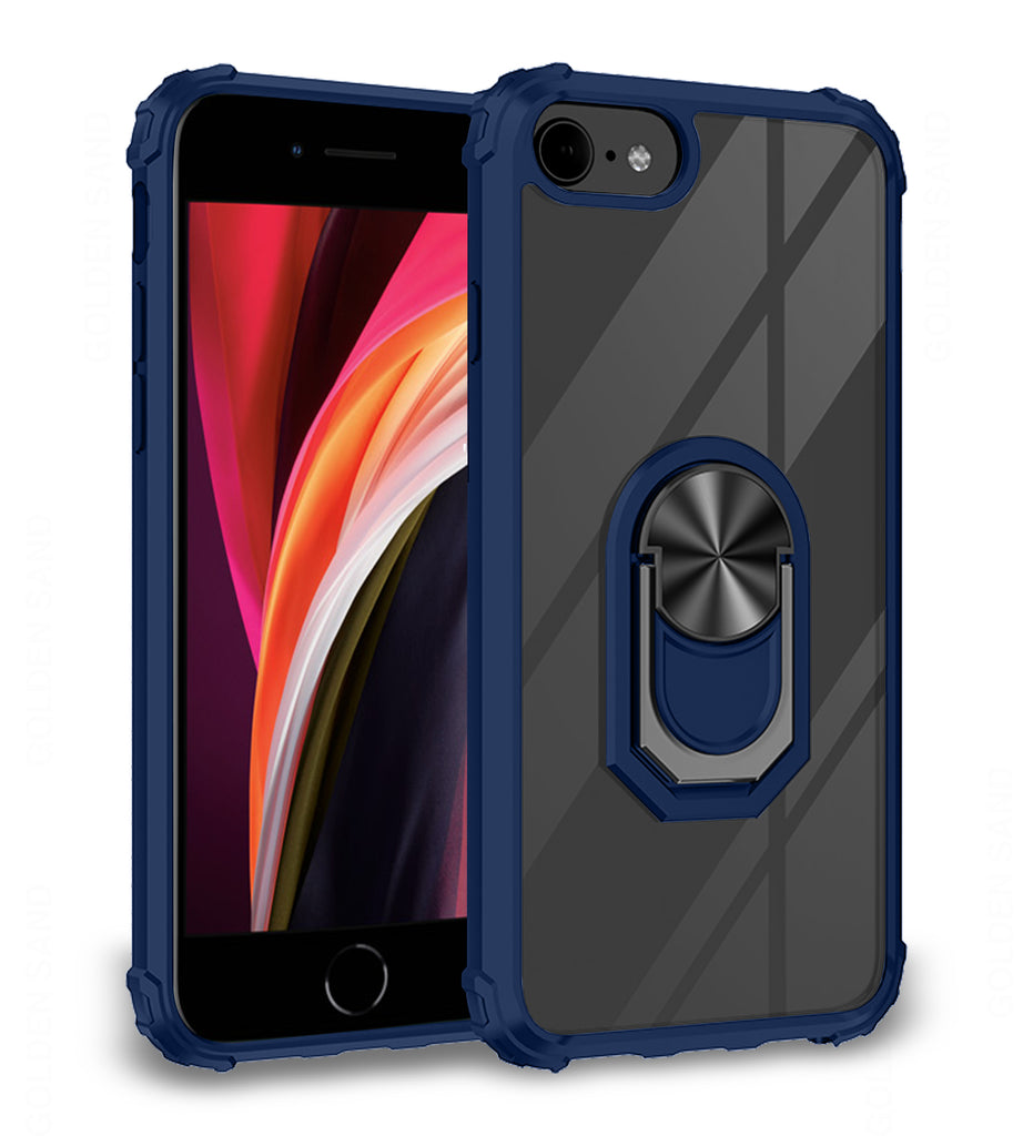 Apple, Back Cover, blue, Clear Ring Series, Drop Tested, iphone 6, iphone 6s, iphone 7, iphone 8, IPHONE SE 2020, Magnetic, PolyCarbonate (Plastic), Slim Design, TPU (Rubber), Transparent, ₹500 - ₹699