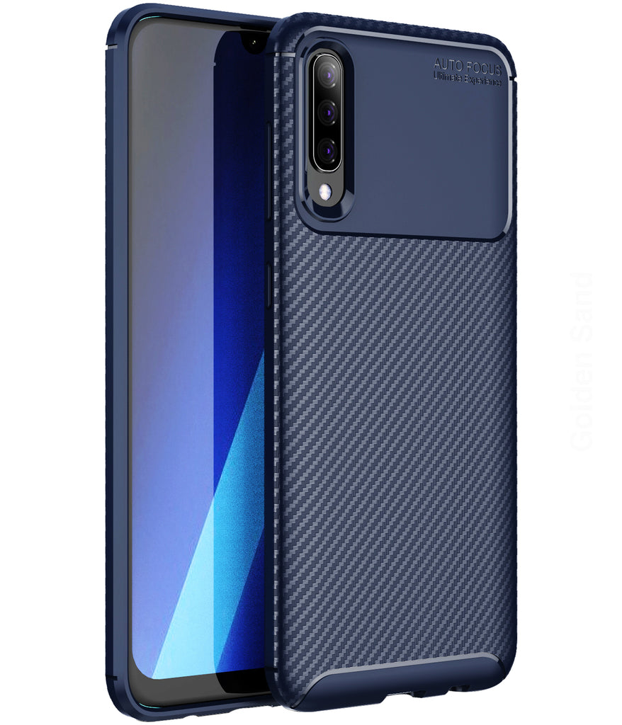 Samsung Galaxy A50s, A50, A30s (6.4 inch) Back Cover | Aramid Fiber Series, Blue