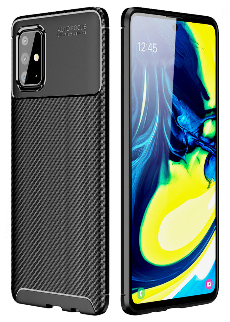 Samsung Galaxy A71 (6.7 inch) Back Cover | Aramid Fiber Series, Black