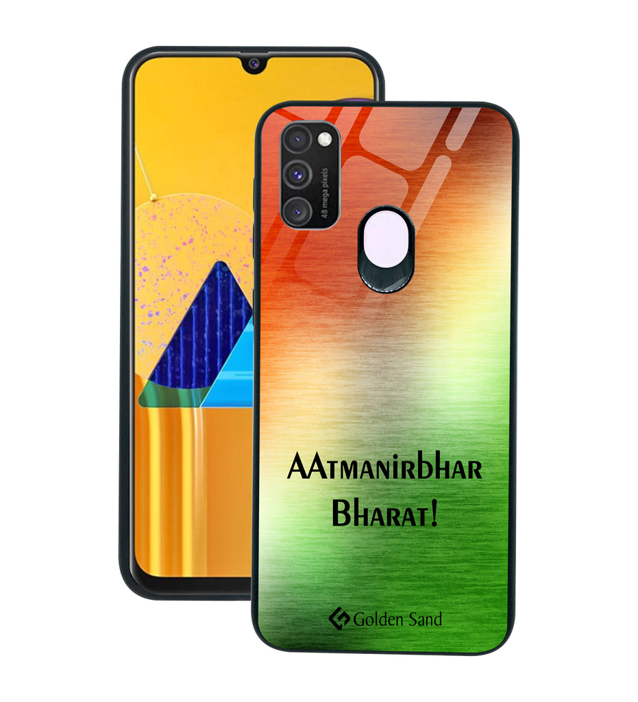 Samsung Galaxy M30s Designer Case Tempered Glass Series