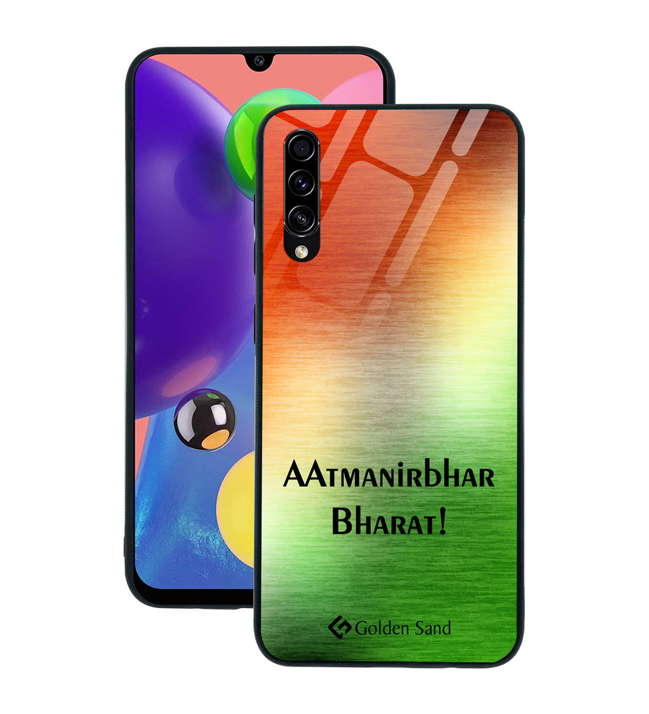 Samsung Galaxy A70s Designer Case Tempered Glass Series