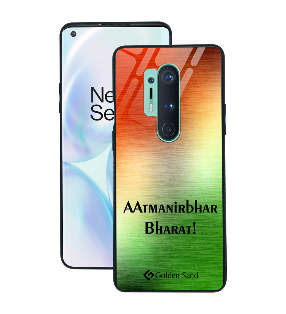 OnePlus 8 Pro Designer Case Tempered Glass Series