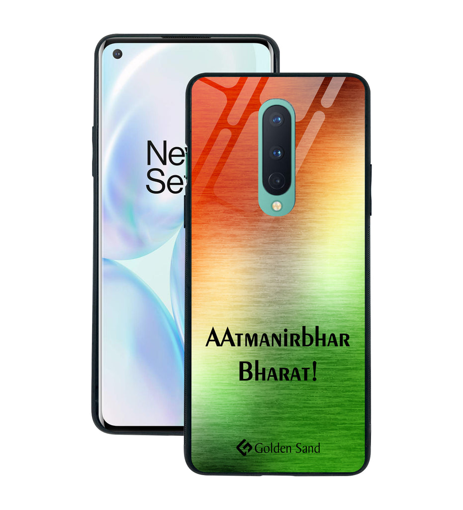 OnePlus 8 Designer Case Tempered Glass Series