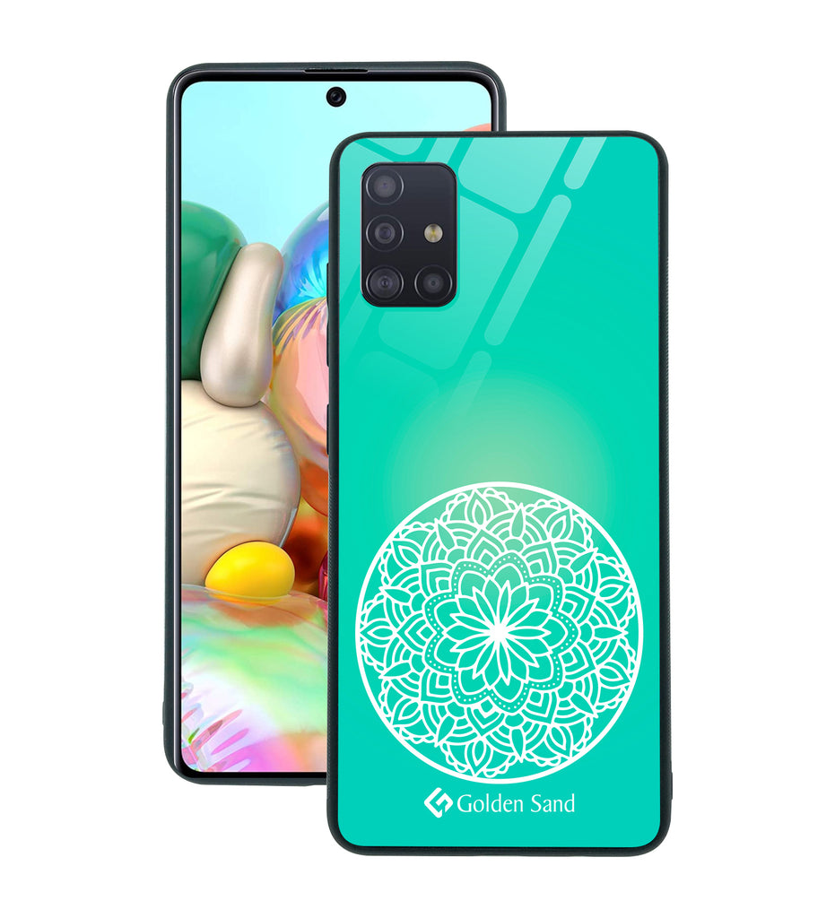 Samsung Galaxy A71 Designer Case Tempered Glass Series
