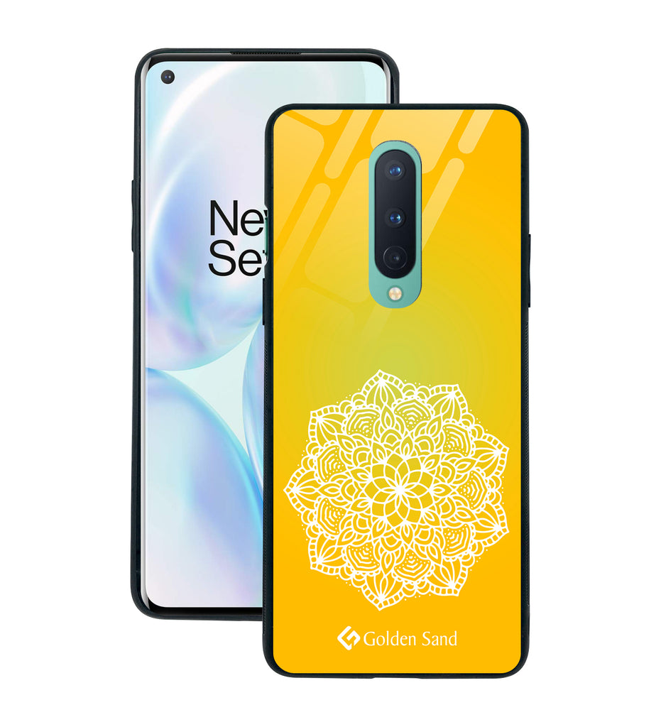 OnePlus 8 Designer Case Tempered Glass Series