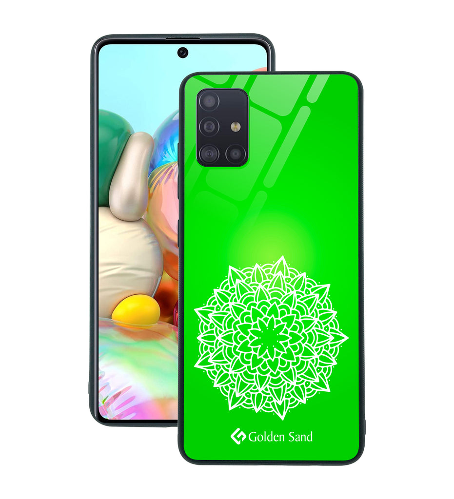 Samsung Galaxy A71 Designer Case Tempered Glass Series