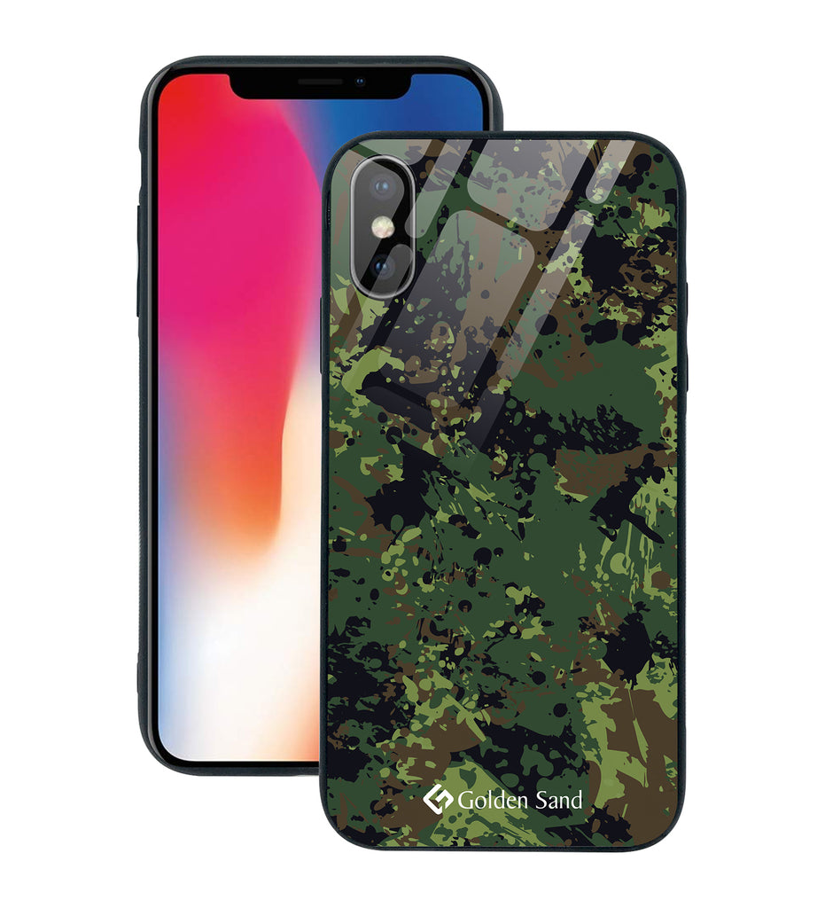Apple iPhone X, XS Designer Case Tempered Glass Series