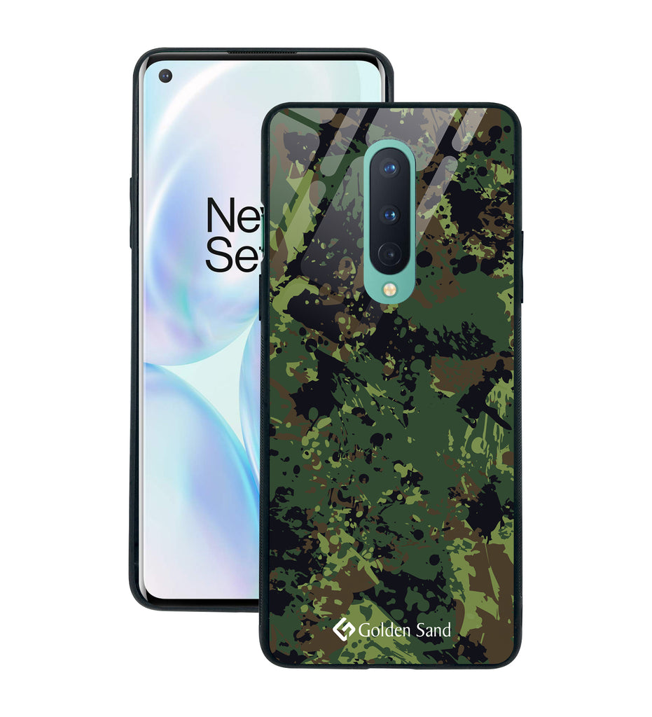 OnePlus 8 Designer Case Tempered Glass Series