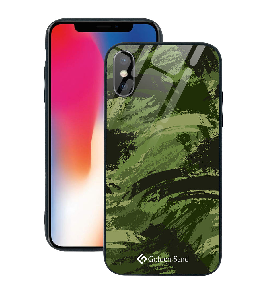 Apple iPhone X, XS Designer Case Tempered Glass Series