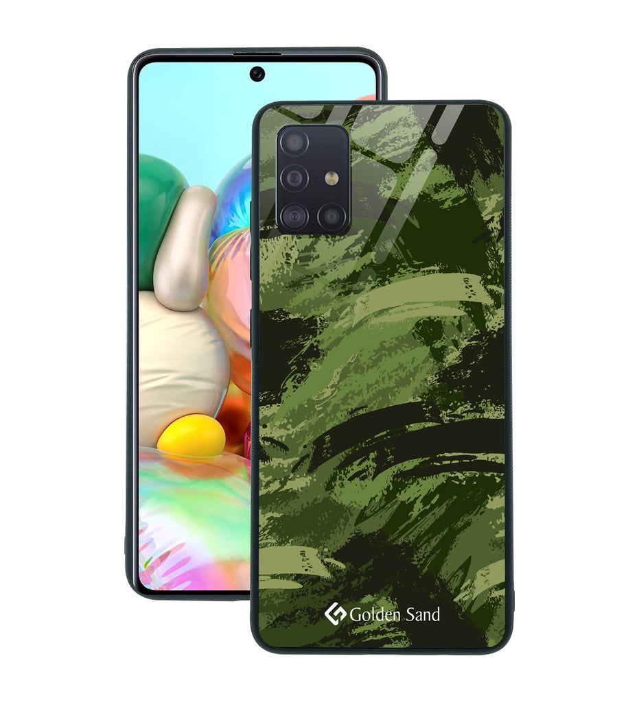 Samsung Galaxy A71 Designer Case Tempered Glass Series
