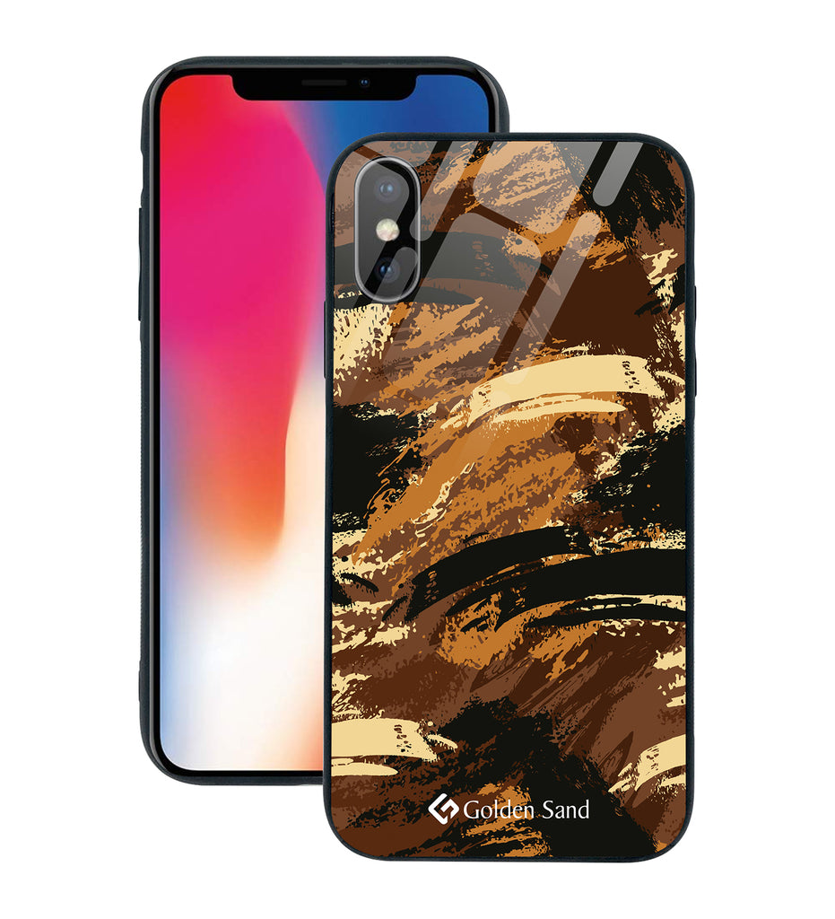 Apple iPhone X, XS Designer Case Tempered Glass Series