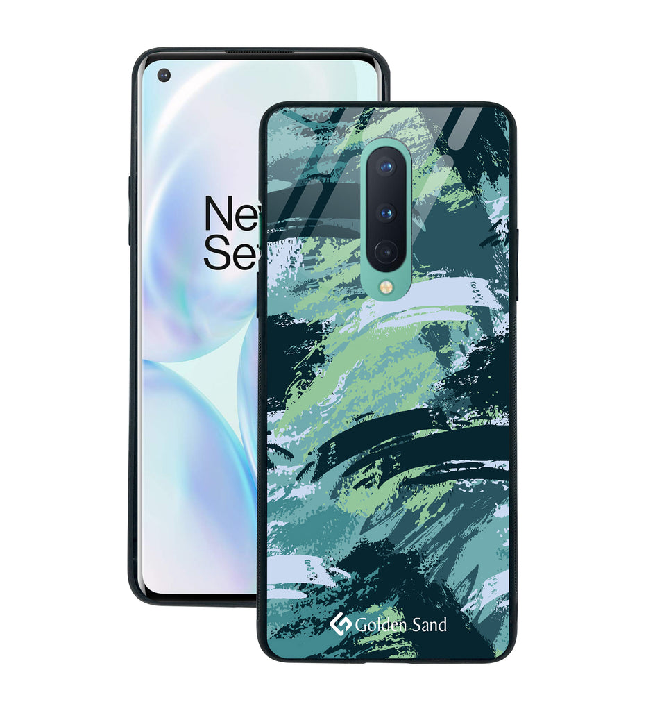 OnePlus 8 Designer Case Tempered Glass Series