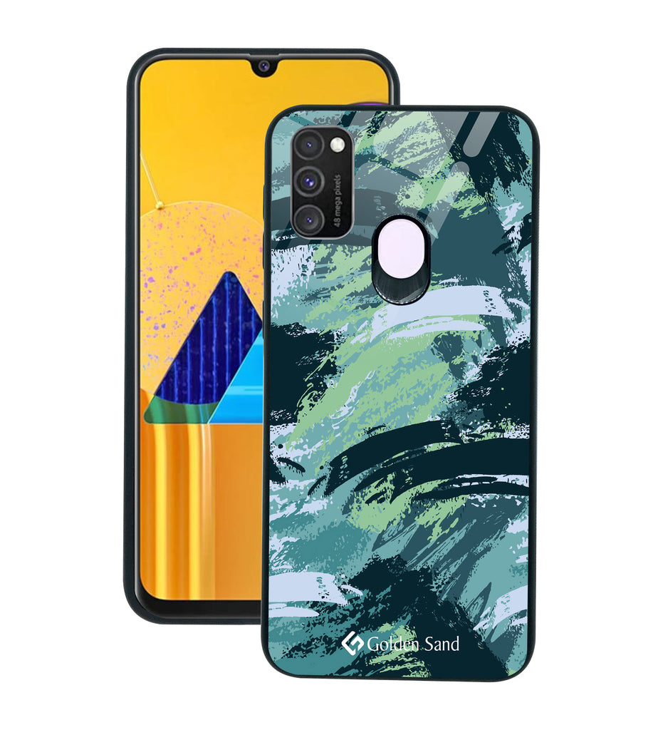 Samsung Galaxy M30s Designer Case Tempered Glass Series
