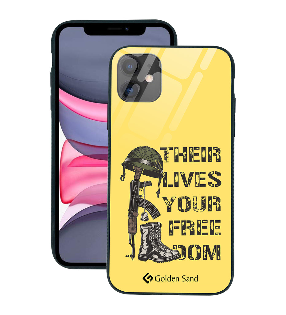 Apple iPhone 11 Designer Case Tempered Glass Series