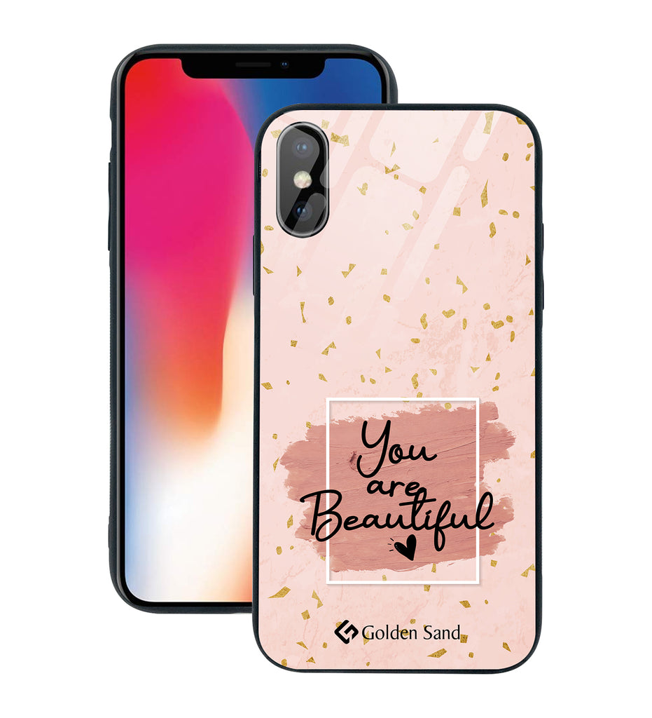 Apple iPhone X, XS Designer Case Tempered Glass Series