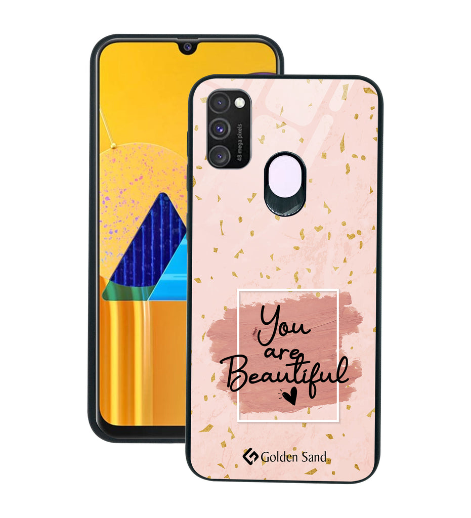 Samsung Galaxy M30s Designer Case Tempered Glass Series