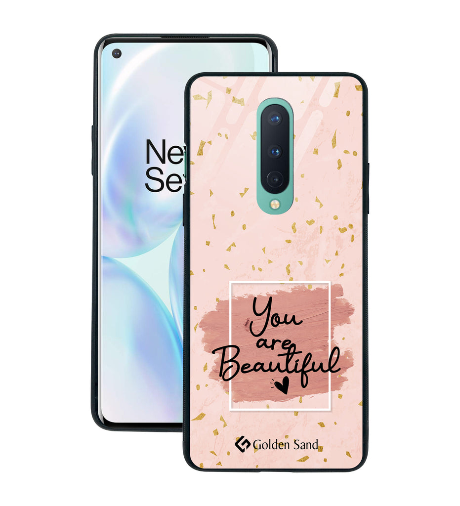 OnePlus 8 Designer Case Tempered Glass Series